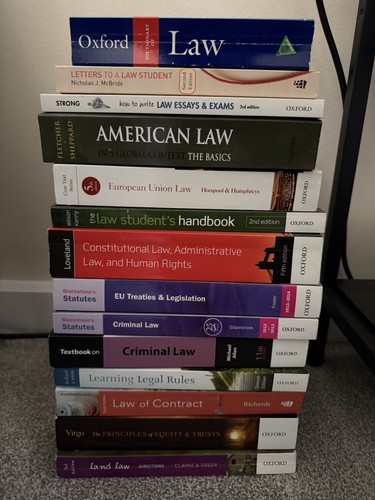 Large bundle law textbooks - bundle, of