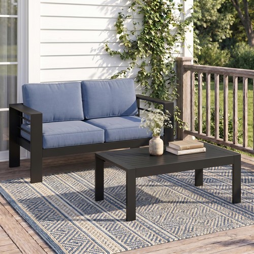 Patio sofa loveseat - patio,