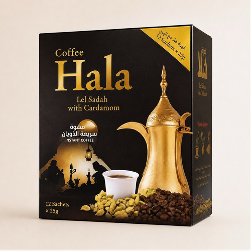 Hala lel sadah arabic coffee - arabic,