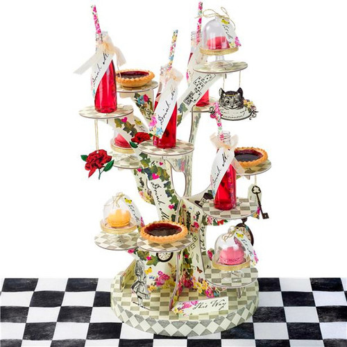 Alice wonderland party cake - alice,
