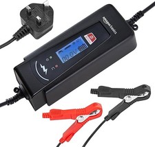 Amazon Basics Smart Battery Charger 6V/12V 2A/4A Auto Car Marine Tester UK