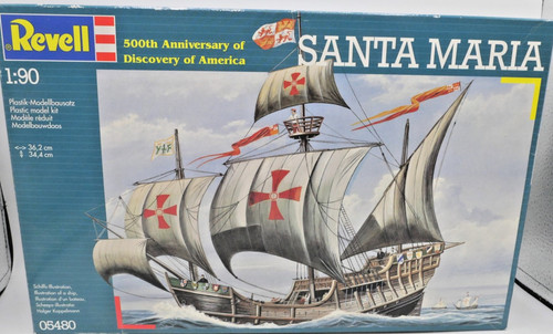 Maquette santa maria 90 - santa, 1:90