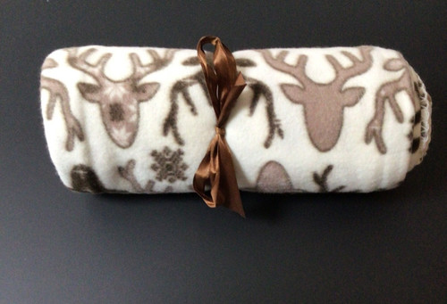 Reindeer stag and snowflakes - reindeer/stag,