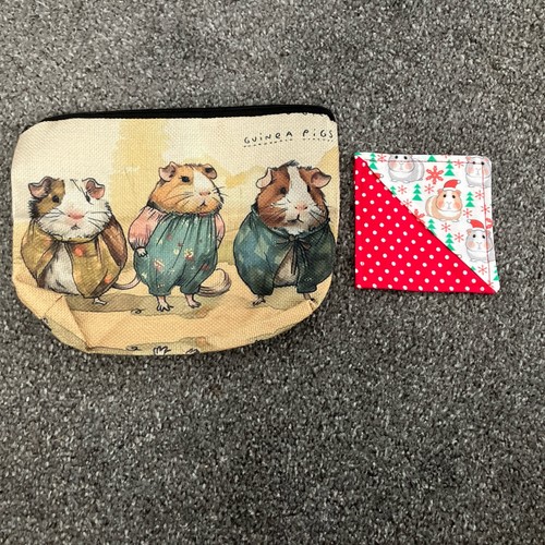 Guinea pig zipped - pig, pouch