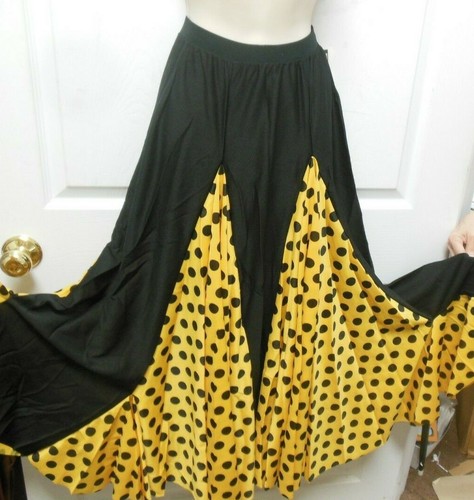 Flamenco skirt gold - skirt,