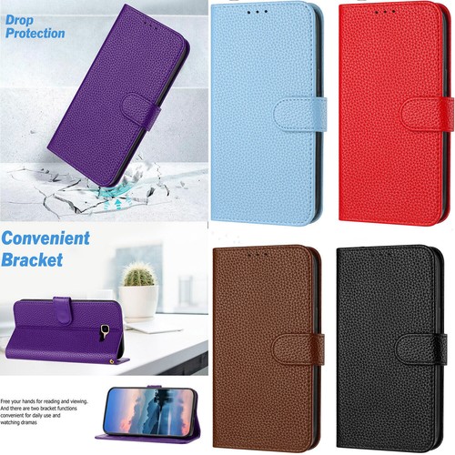 Leather wallet phone case - wallet, for