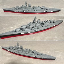 3D Printed Bismarck Battleship