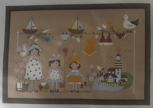 Childhood cross stitch kit - stitch,