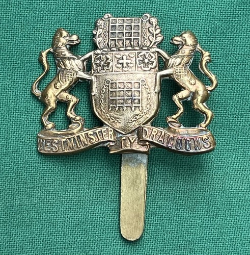 Ww1 westminster - westminster, (yeomanry)