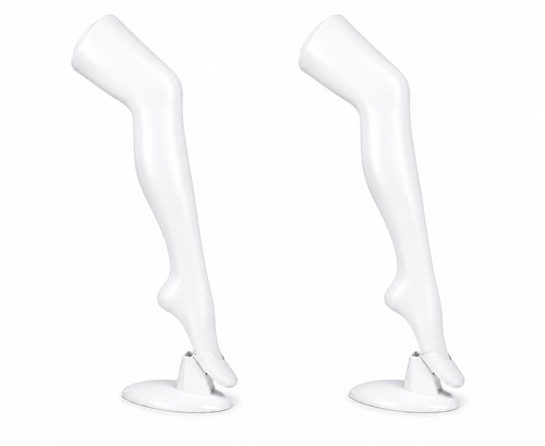 Leg mannequin white - 2,