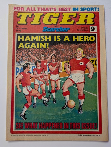Tiger and scorcher comic 7th - and,
