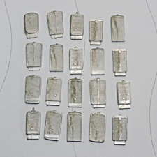 Assorted 50 white - assorted, metal