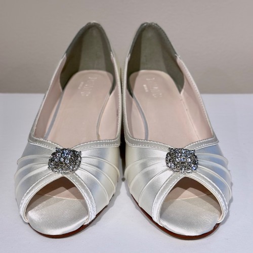 David bridal white satin - david’s,