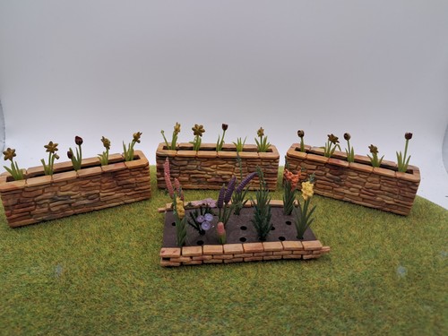 Vintage britains floral garden - vintage,