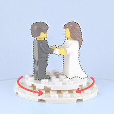 LEGO Cake Topper Display
