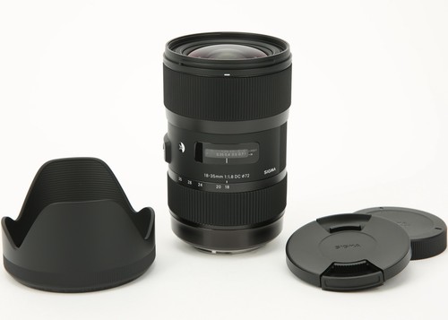 Sigma 35mm dc hsm art - 18-35mm, f/1.8