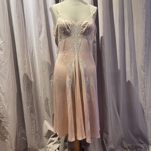 1930s vtg silk - silk, bias