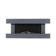 Led electric fireplace heater - electric,