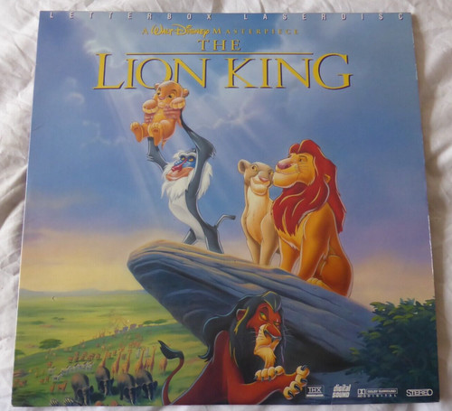 The lion king laserdisc ntsc - laserdisc,
