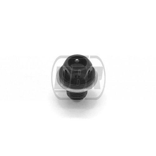 Black cnc engine sump bolt - black,