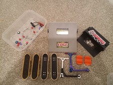 Fingerboard & Finger Scooter – Tech Deck Ramps, Decks, Tools, Wheels –Bundle Set