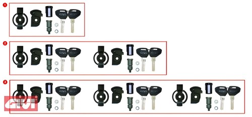 Lock set givi security - lock,