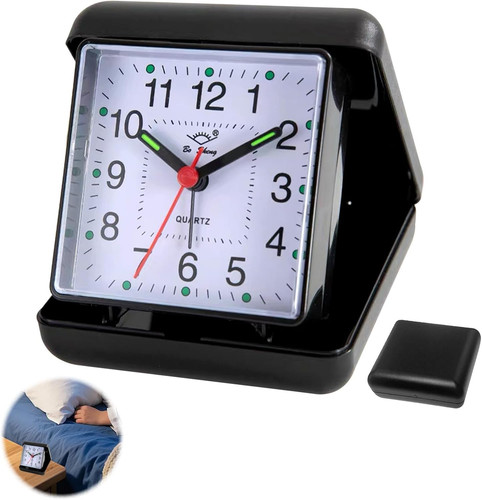 Folding travel alarm - travel, clock