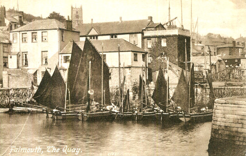 1900s postcard sailing vessels - 1900s,
