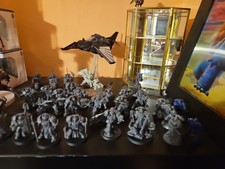 Warhammer 40k Dark Angel's army with codex