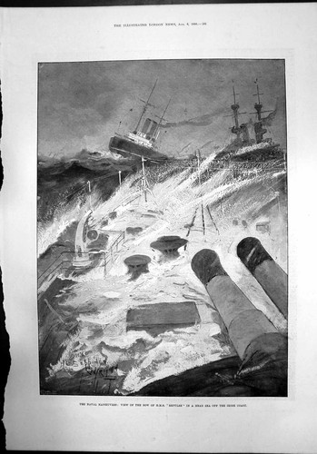 Old naval manoeuvres hms - old,