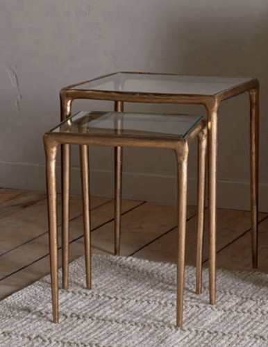 Nkuku glass nest tables - nkuku,