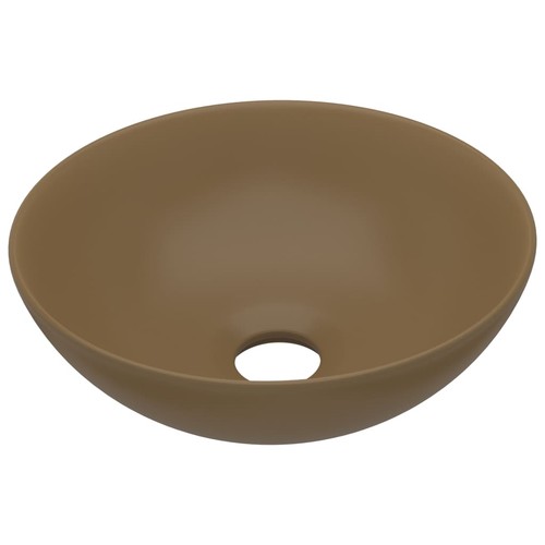 Bathroom sink ceramic round - bathroom,