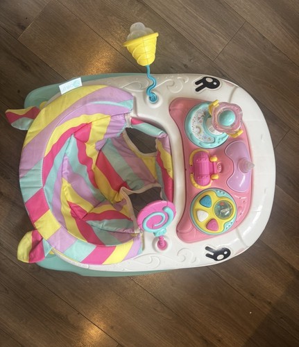 Child walk rock unicorn - child, n