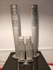 INFINITY Oreus Speakers x 4 With Stands Surround Sound Set