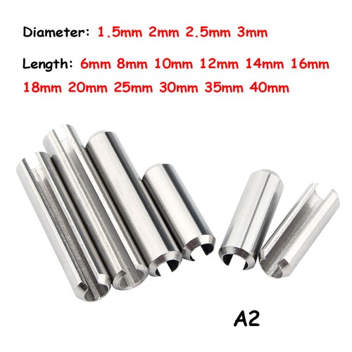 5mm 2mm - 2.5mm, slotted