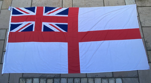 0yd vintage white ensign - 4.0yd,