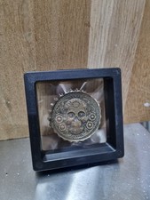 Sugar Skull Brass Coin In