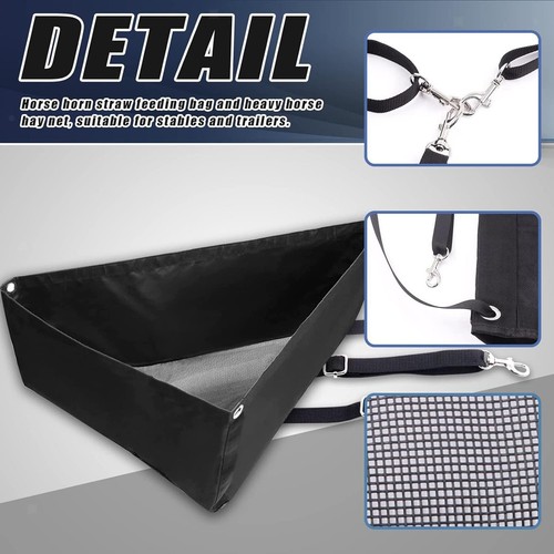 Horse hay feed bag - hay,