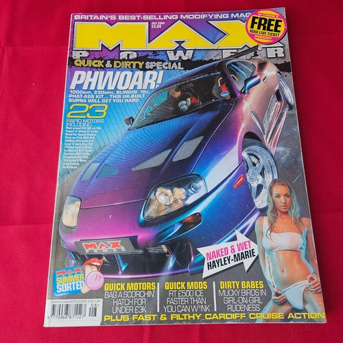Max power magazine - magazine, 2004