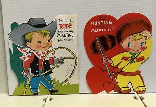 Vintage valentines lot - valentines, 2