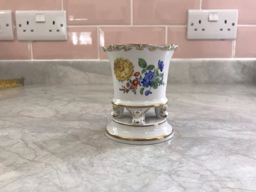 Meissen porcelain vase - porcelain,