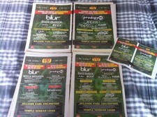 V97 V FESTIVAL 1997 ORIGINAL ADVERT blur prodigy foo fighters teenage fanclub 