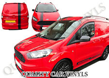 Ford Transit Courier Sport Racing Stripes kit Graphic Decals Stickers