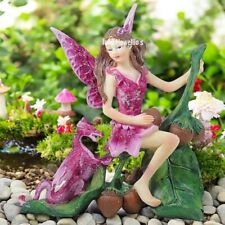 Fairy With DragonOn A Leaf