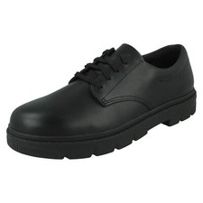Boys Clarks Chunky Sole School