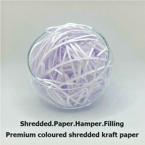 White shredded kraft - shredded, paper