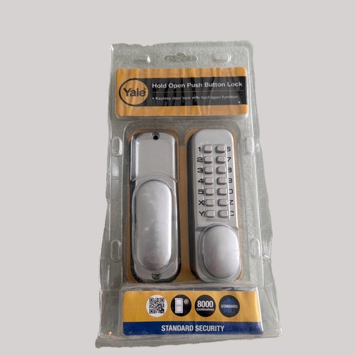 Yale hold open push - hold, button