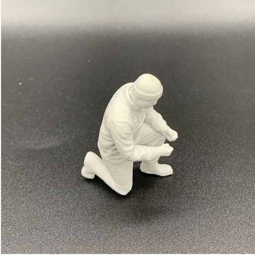 Kneeling engineer crew - crew, figure