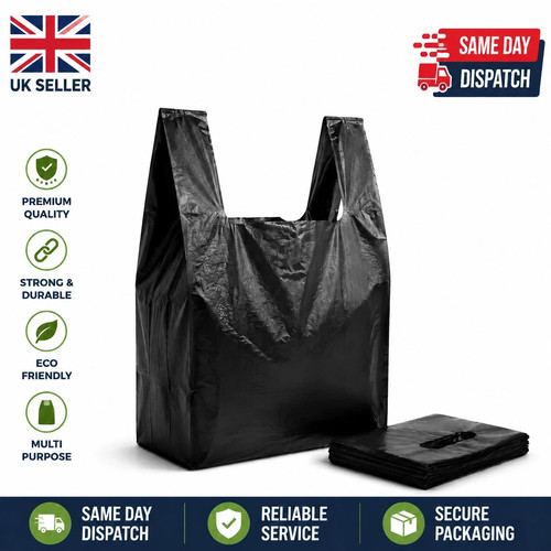 100 black reusable plastic - 100,