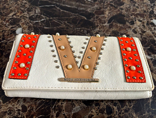 Moda accessories white faux - moda,